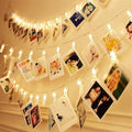 Dopheuor Photo Clip String Lights LED Fairy Clip String Lights Hanging Photo by Dopheuor