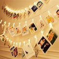 Dopheuor Photo Clip String Lights LED Fairy Clip String Lights Hanging Photo by Dopheuor