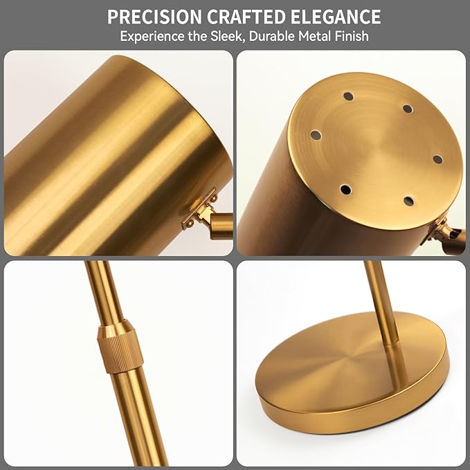 Tree Floor Lamp for Living Room, Modern Gold Standing Tall Pole Lamps for - Image 7