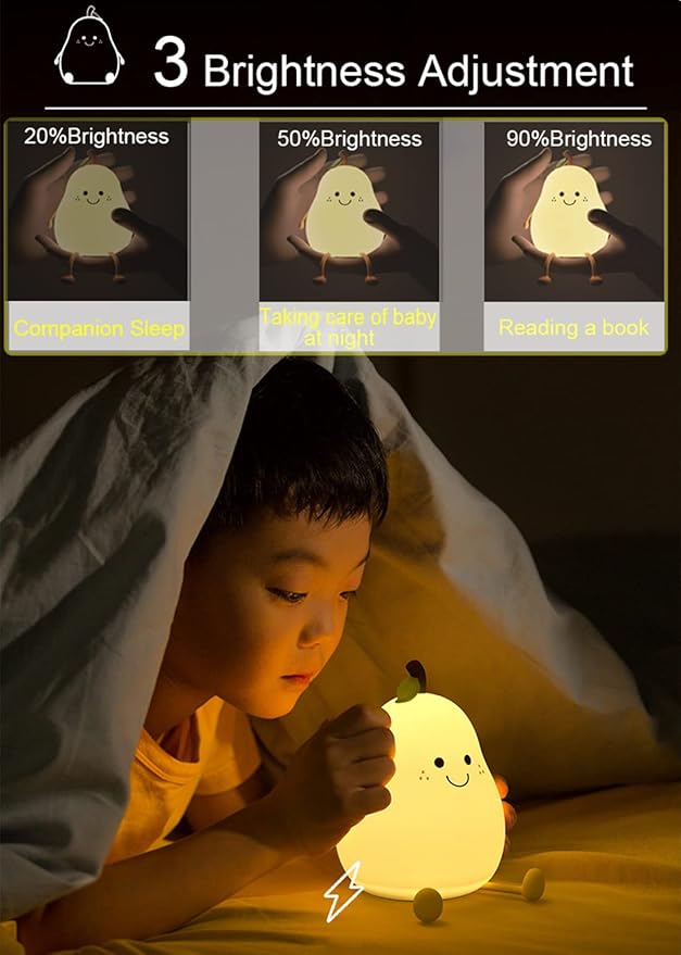 HAPPYBAG Cute Silicone Night Light - Image 3