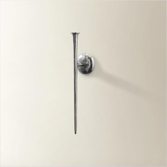Z Gallerie One Piece Aspar Wall Sconce, Modern Candle Holder - Image 5