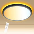 libtit 12 Inch Black LED Ceiling Light by Libtit