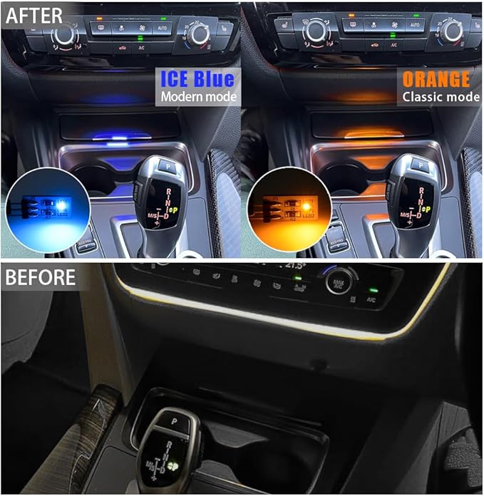 NJSBYL LED Interior Dashboard Storage Ambient Circuit Board - Image 4