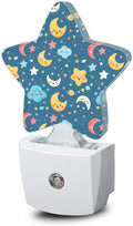 Cute Moon Stars Night Lights Plug into Wall by Losthll