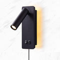 LED Reading Wall Lights for Bedroom, Backlight Night Wall Lamp, Plug in Cord by MOLUOLALIGHTING