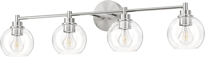 VONLUCE Bathroom Light Fixtures, 4-Light Vanity Light by Vonluce