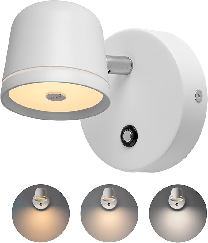 Aisilan Wall Sconce, Hardwired Touch Dimmable Wall Light by AisilanLighting