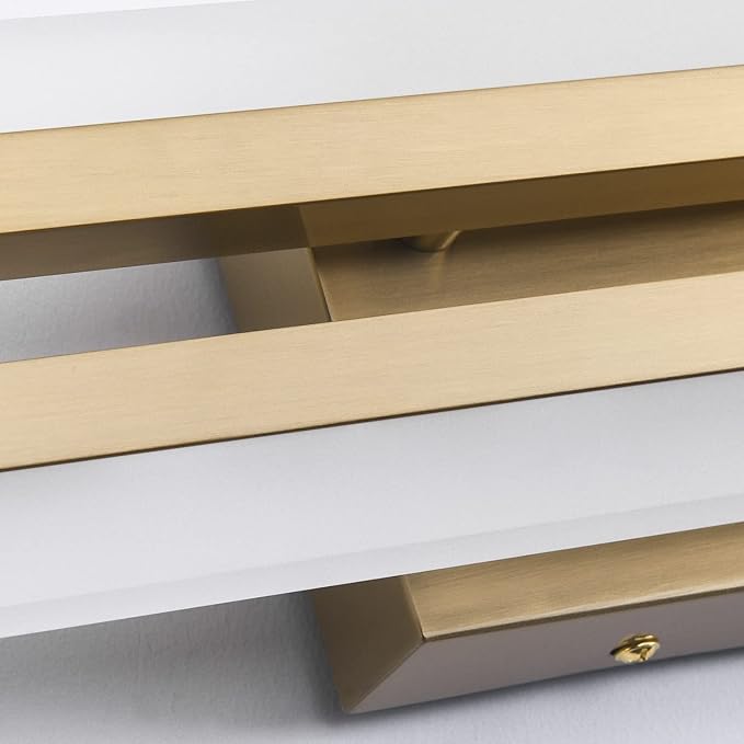 PRESDE 48" LED Vanity Light Bar, Modern Brushed Gold Bathroom Light Fixtures - Image 6