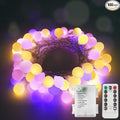 suddus Globe String Lights Outdoor Waterproof, 100 Led Colorful Globe Lights by SUDDUS