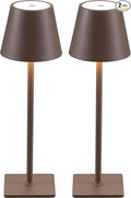KDG 2 Pack Cordless Table Lamp, Portable LED Desk Lamp, 4000mAh Battery Operated by KDG