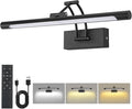 16“ Black Wireless Picture Lights by Neymlya