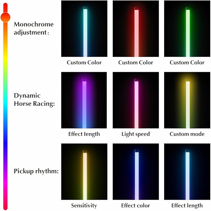 RGB LED Corner Floor Lamp，DIY Floor Lamp - Image 7