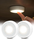 EZVALO LED Puck Lights, Rechargeable Battery Touch Light, 2.5'' Mini Tap Lights by EZVALO