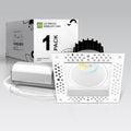 ASD Trimless 2 Inch LED Recessed Lighting, 8W 120V Commercial Square Downlight by ASDLightingCorporation