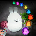 Rabbit Night Lights for Kids, Babies Nursery Lamp, Kids lamp, Child Bedroom by GlinruiNightLight