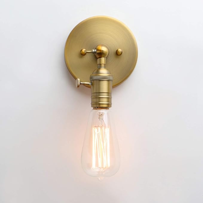PERMO Minimalist Single Socket 1- Light Wall Sconce Lighting - Image 4