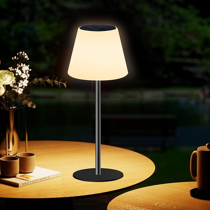 Solar Table Lamp Rechargeable Outdoor Solar Lamps by Dansny