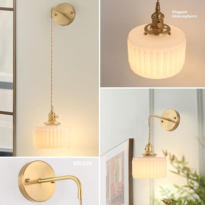 Battery Operated Wall Sconce - Image 5