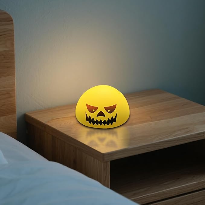 Funny Devil Pumpkin Night Light - Image 9