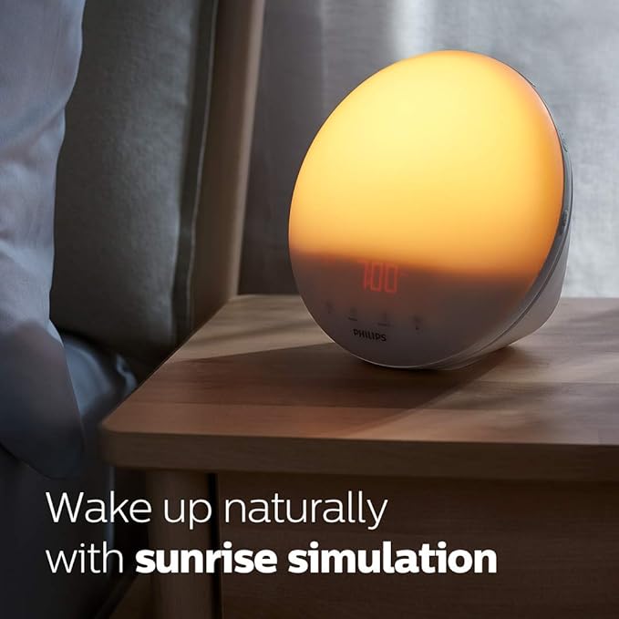 Philips SmartSleep Wake-up Light, Colored Sunrise and Sunset Simulation - Image 2