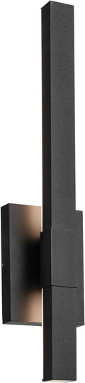 Kichler Nocar 22.25 inch LED Outdoor Wall Light in Textured Black by Kichler