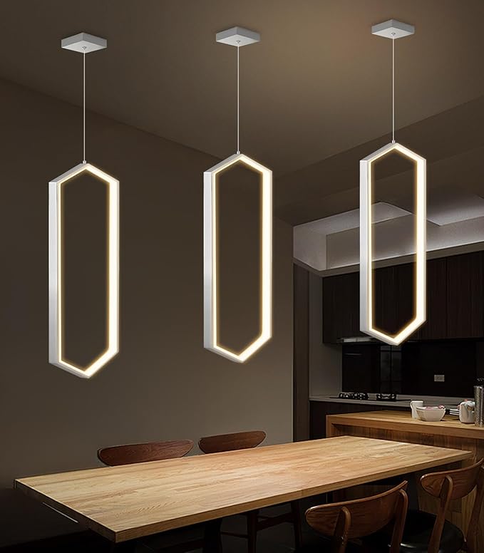 Ring Dimmable Pendant Lighting Adjust LED Mini Chandelier Ceiling Light Fixtures - Image 9