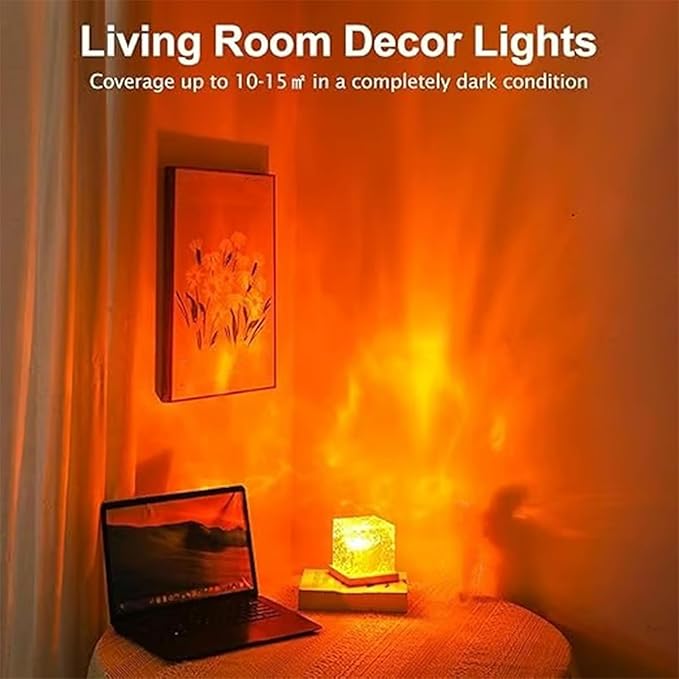 Magical Northern Lights Cube, Aurora Night Light Projector, Northern Lights Lamp - Image 3