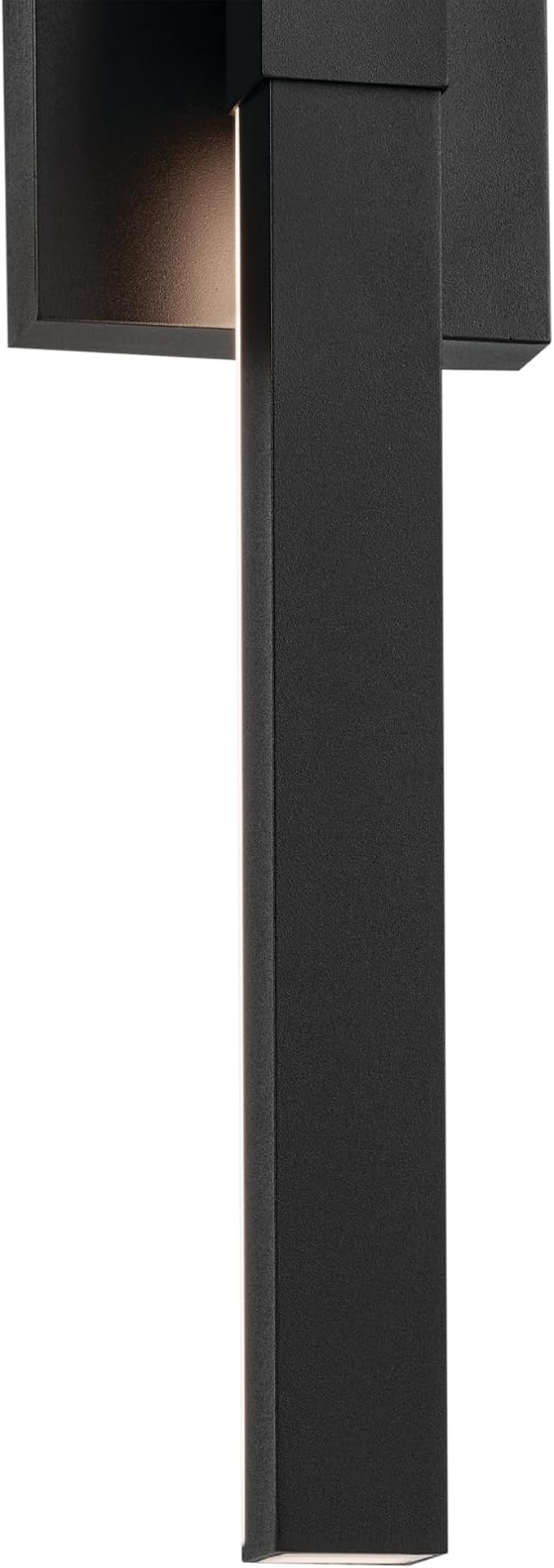 Kichler Nocar LED Textured Black Modern Garage or Patio Outdoor Wall Light - Image 3