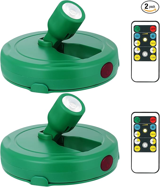 Battery Operated Spotlight, Cordless Plant Tree Spot Lights Indoor, LED by KANESIKI