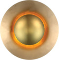 Modern Forms Blaze 12in LED Wall Sconce 3000K in Gold Leaf by Modern+Forms