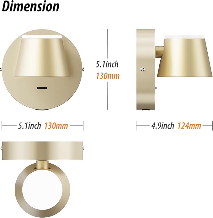 URSOLA Wall Light LED Wall Sconce - Image 2