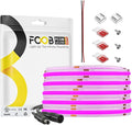 COB Purple LED Strip Light DC24V Flexible High Density Uniform Bright 480LEDs/m by FCOB