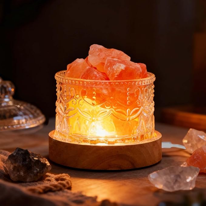Runyangshi Himalayan Salt Lamp Night Light by Runyangshi