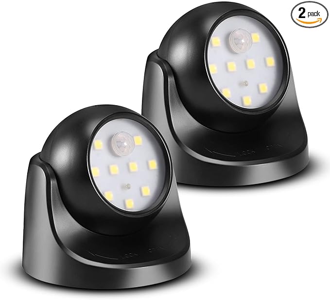 ProGreen 6000K Battery Motion Sensor Light Outdoor Waterproof Wireless LED by ProGreen
