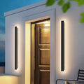 2 Pack 31.5inch Modern Outdoor LED Wall Lights 24W Exterior Wall Light Fixture by Coinmit