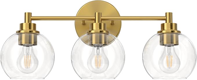 VONLUCE Bathroom Light Fixtures, 3-Light Bathroom Vanity Light by Vonluce