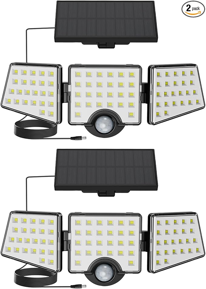 Solar Lights for Outside, WL5000 Motion Activated Security Lights, Separate by Lepro