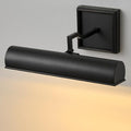 Black Dimmable Art Picture Light: 12" Brass Hardwired Display Wall Lights by FeaseyFeaturedProducts