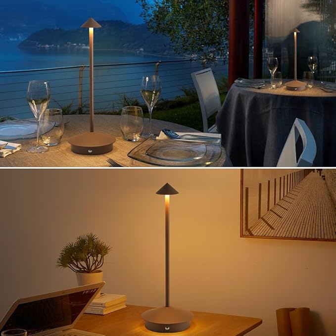 EJQ 2 Pack LED Rechargeable Cordless Table Lamps, Portable Outdoor 5000mAh - Image 9