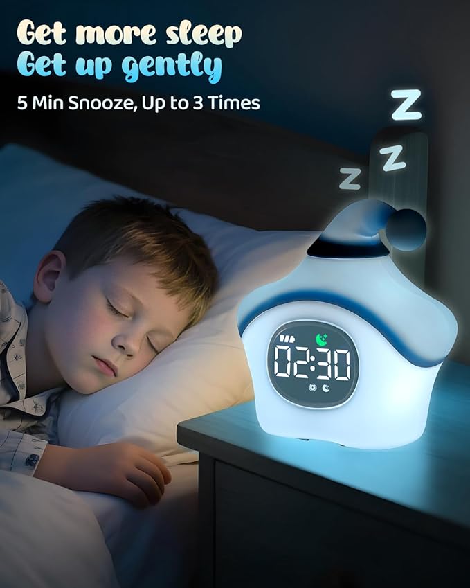 Star Alarm Clock with Night Light - Image 8