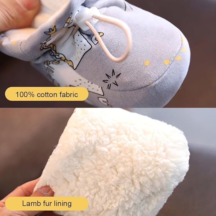 Warm Fur Baby Boots, 2024 New Warm Cozy Fleece Baby Booties, Winter Snow - Image 4