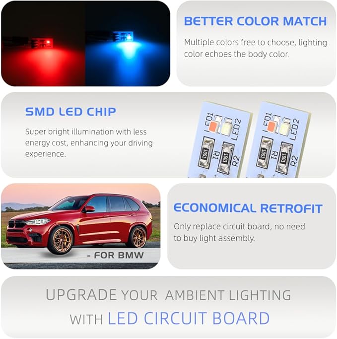 NJSBYL LED Ambient Lighting Circuit Board Replacement - Image 3