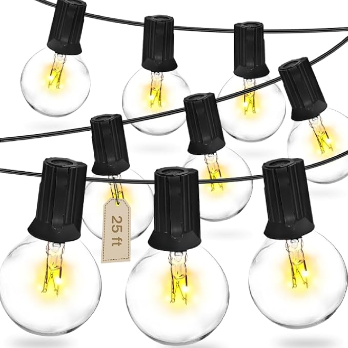 25FT G40 Globe Patio Lights - Image 3