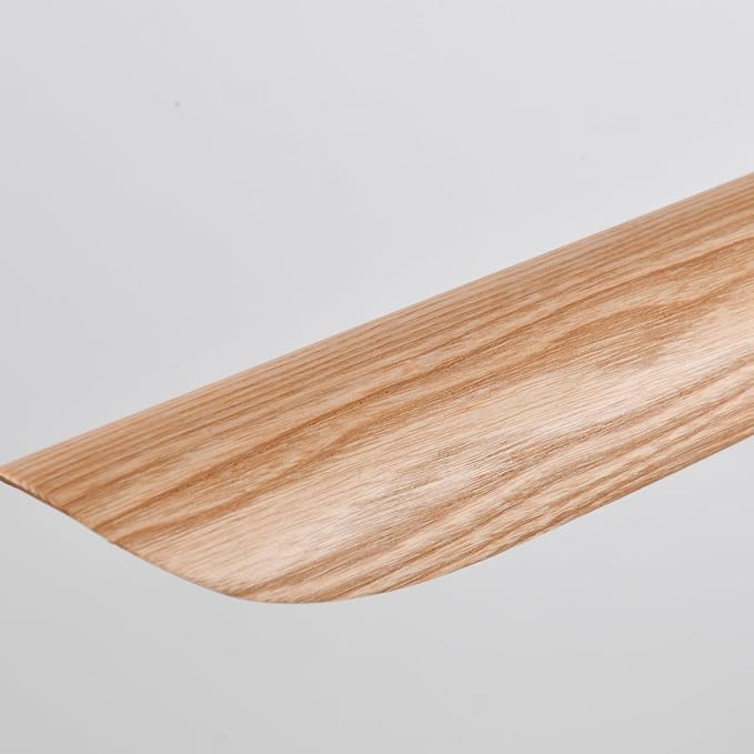 71" 40W Wood LED Linear Pendant Light Fixture, Dimmable Pool Table Island Lights - Image 7