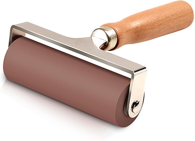KXKZREN Rubber Roller for Boat Flooring Installation 4" Rubber Brayer Glue by KXKZREN