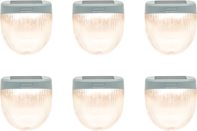 Vego garden Rippled Solar Garden Lights by VegoGarden