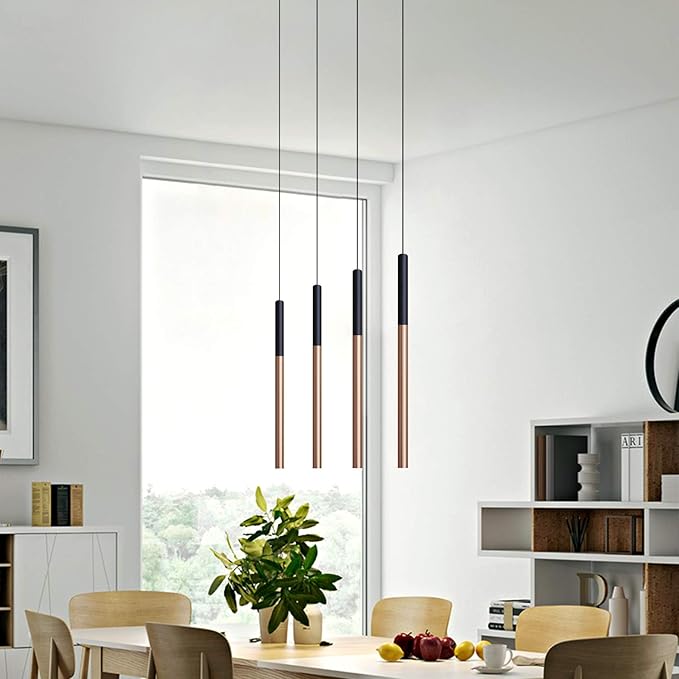 ALTAIR 4 Mini Pendant Lighting Black-Copper - Image 7