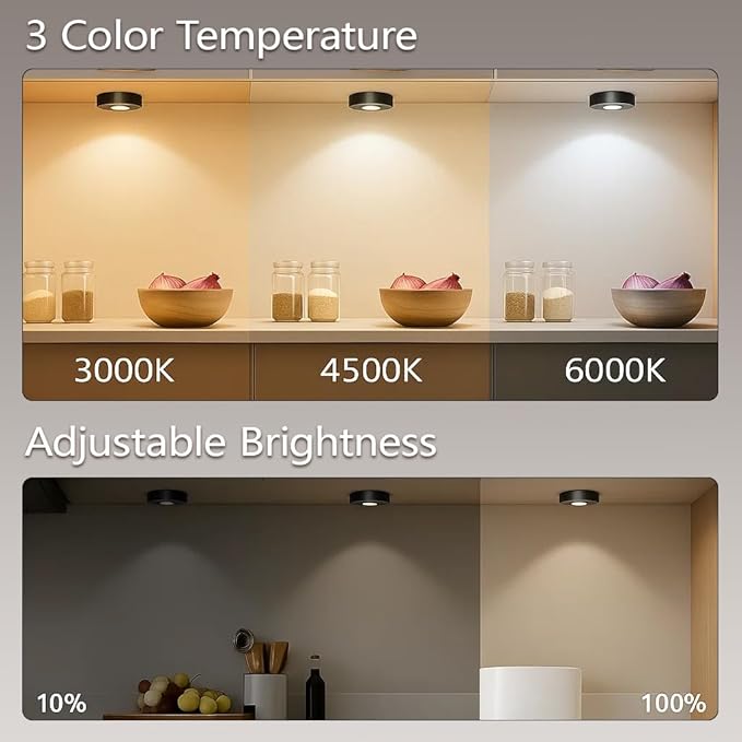 Rechargeable Puck Lights with Remote - Image 4