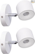 2 Packs Aisilan Modern Adjustable Wall Sconce LED Fixture Warm White Ceiling by AisilanLighting