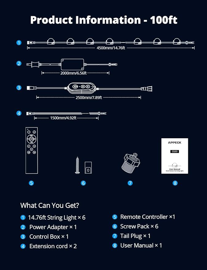 APPECK Permanent Outdoor Lights - Image 7